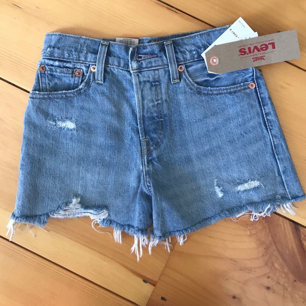 Levi’s high waisted shorts